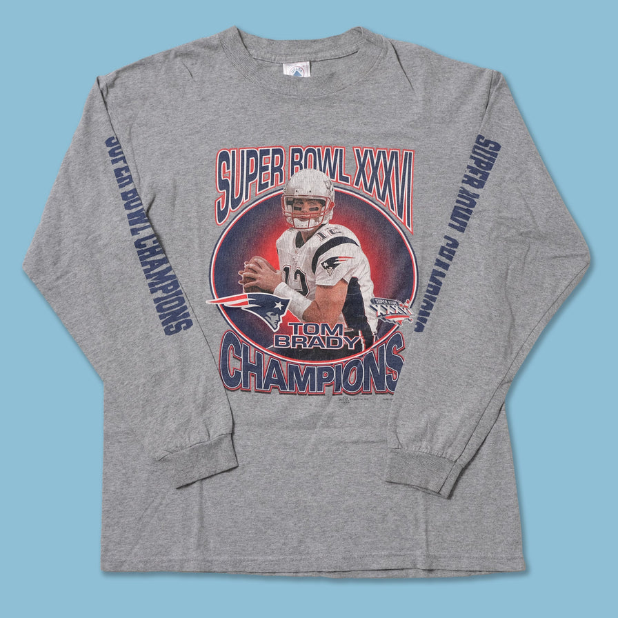 Vintage 2002 Tom Brady Longsleeve Medium