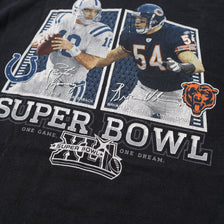 2007 Super Bowl T-Shirt Large