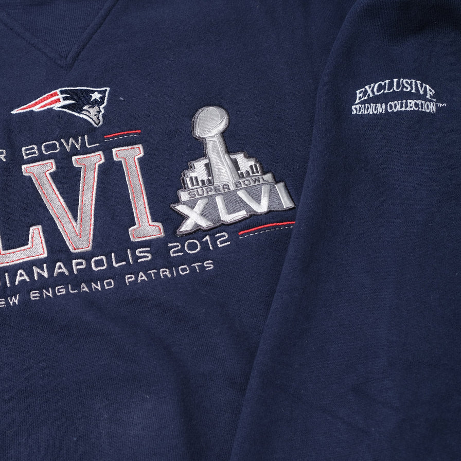 2012 Reebok New England Patriots Sweater Large / XLarge