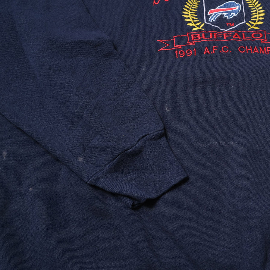 Vintage 1991 Buffalo Bills Super Bowl Sweater XLarge