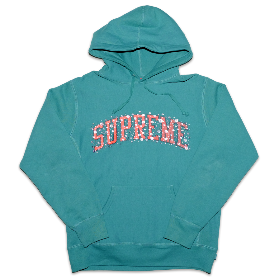 Supreme Bubble Logo Hoody Medium - Double Double Vintage