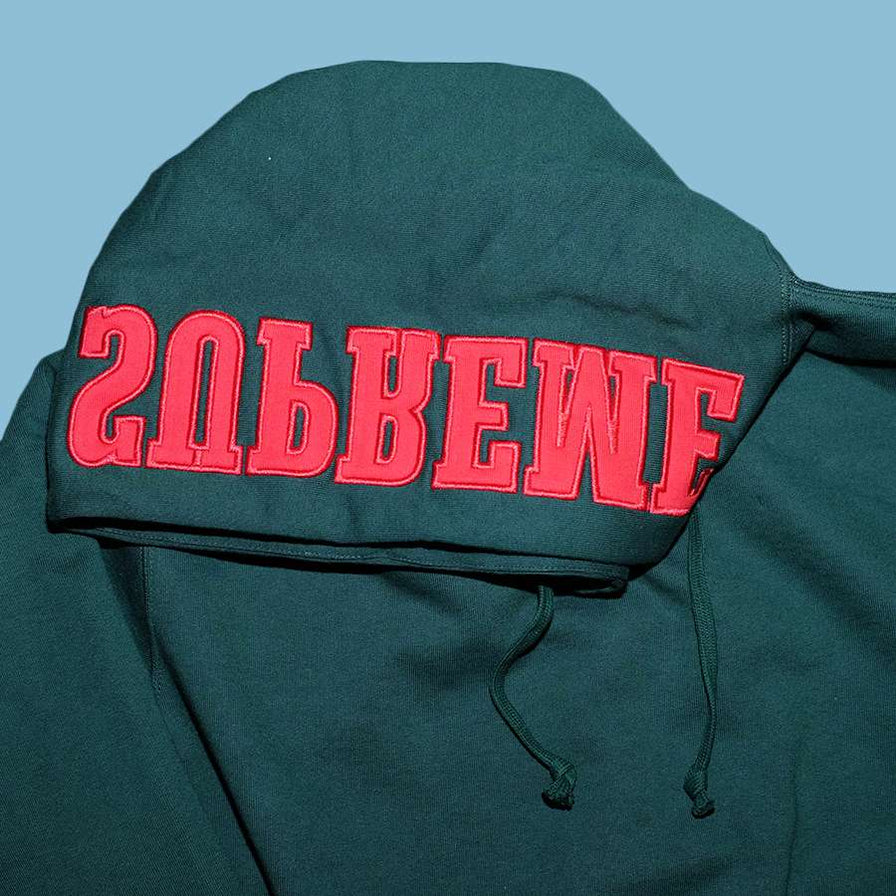 Supreme Mirrored Logo Hoody Large