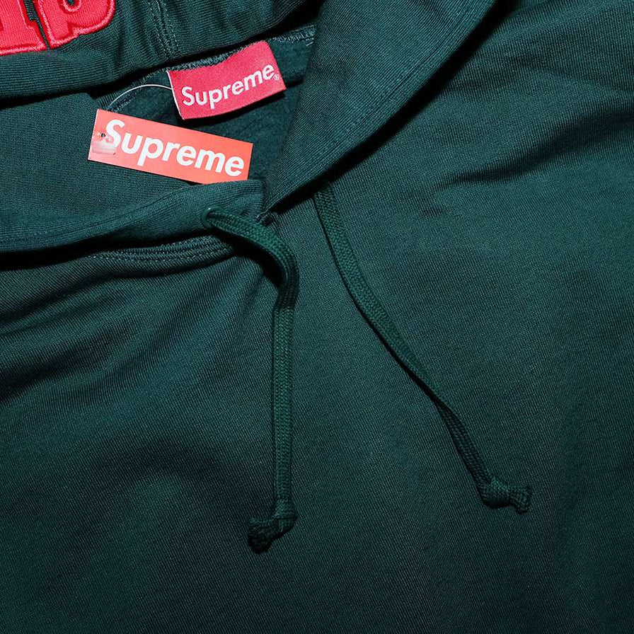 Supreme Mirrored Logo Hoody Large