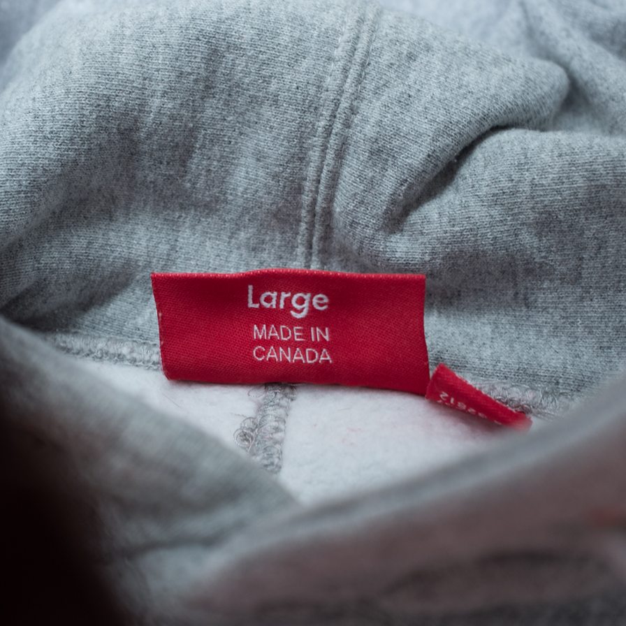 Supreme 2-Tone Arc Hoody (FW 13) Large - Double Double Vintage