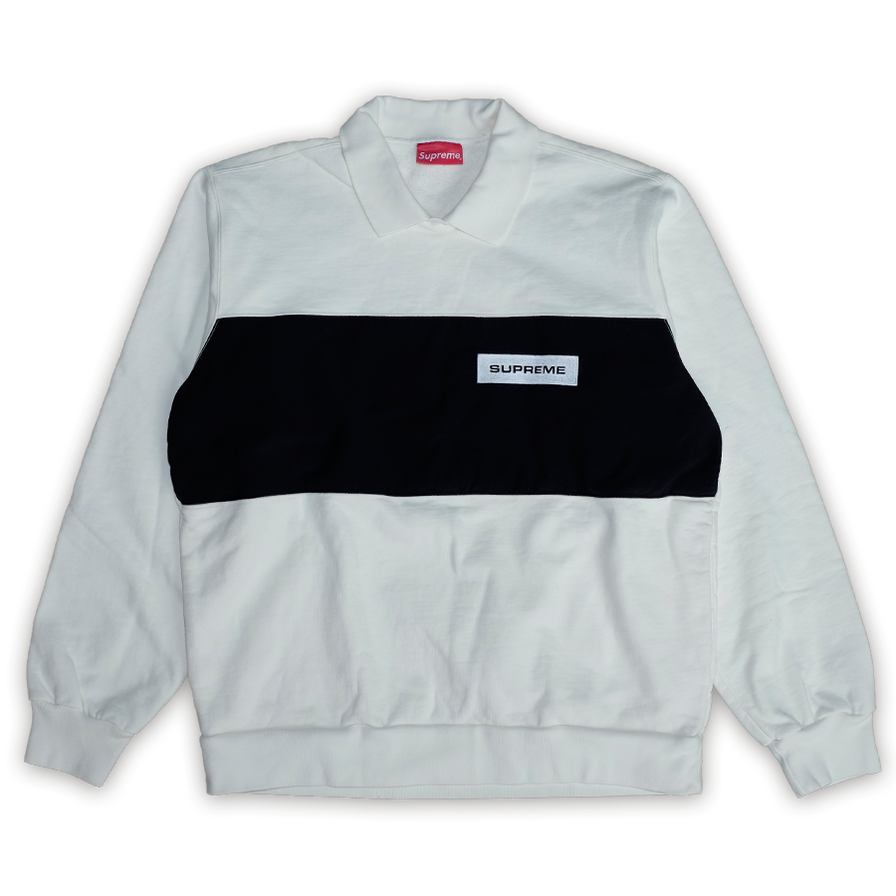 Supreme Polo Crewneck F/W 2017 Large - Double Double Vintage
