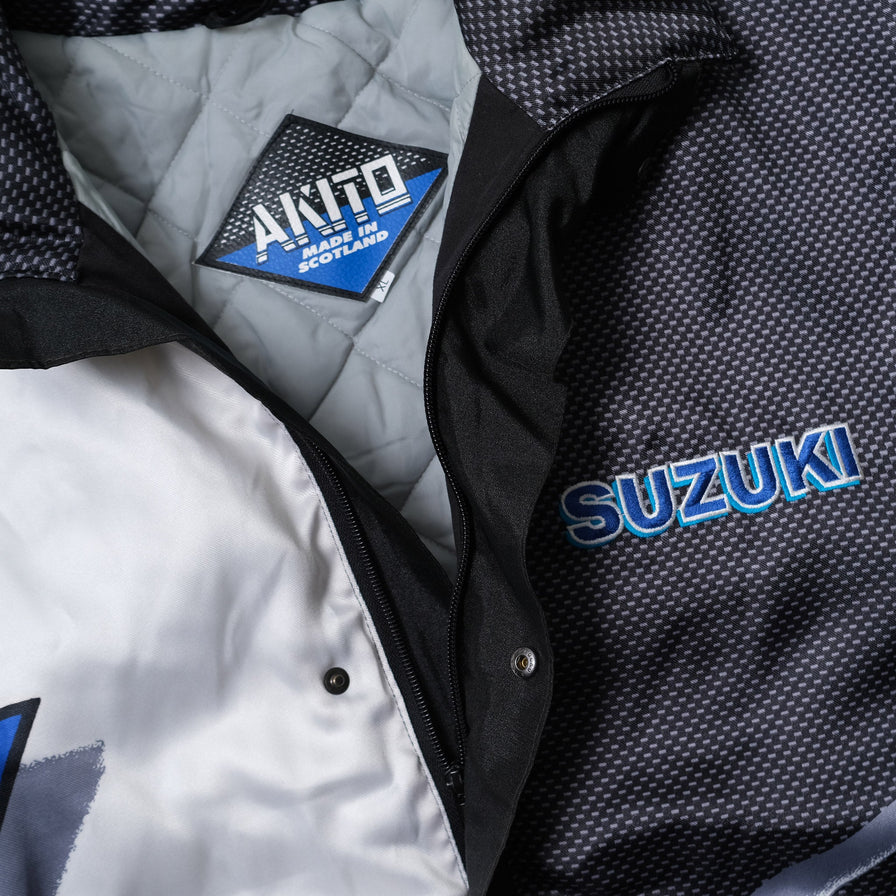Vintage Suzuki Padded Jacket XLarge