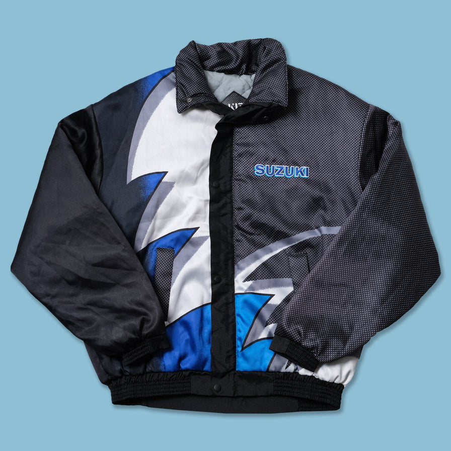 Vintage Suzuki Padded Jacket XLarge