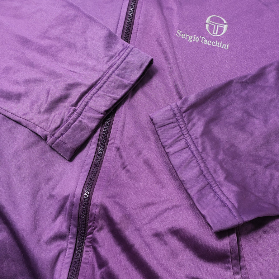 Vintage Sergio Tacchini Women's Track Jacket Medium / Large