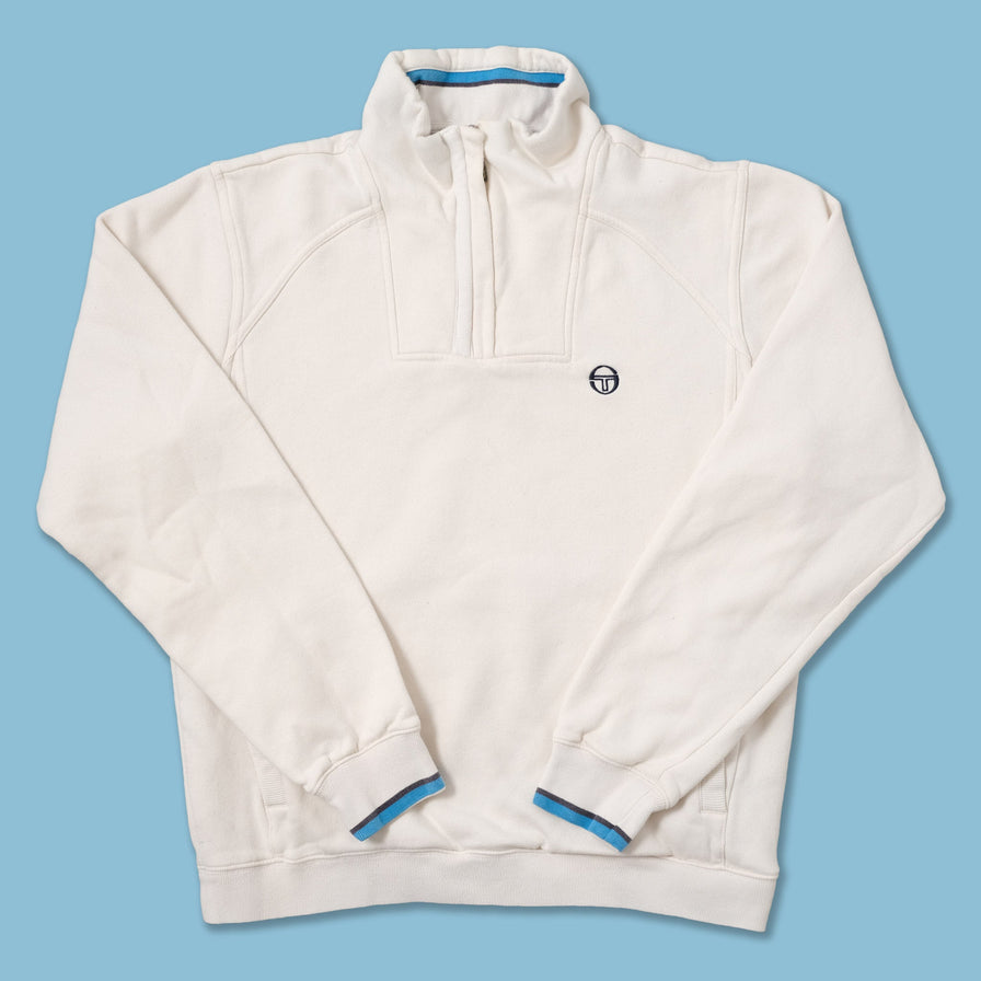 Vintage Sergio Tacchini Q-Zip Sweater Medium