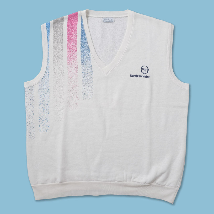 Vintage Sergio Tacchini Sweater Vest Large