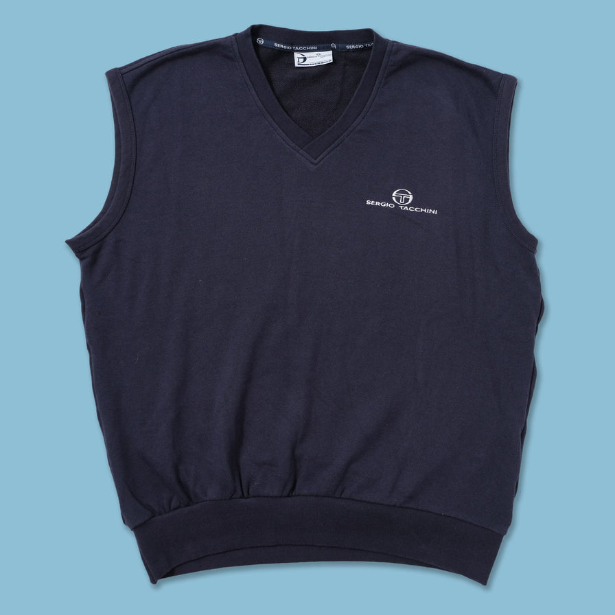 Vintage Sergio Tacchini Sweater Vest Medium / Large