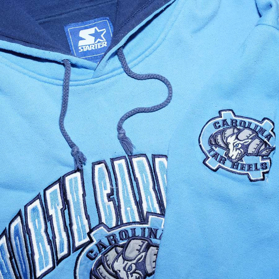 Vintage Starter North Carolina Hoody Large