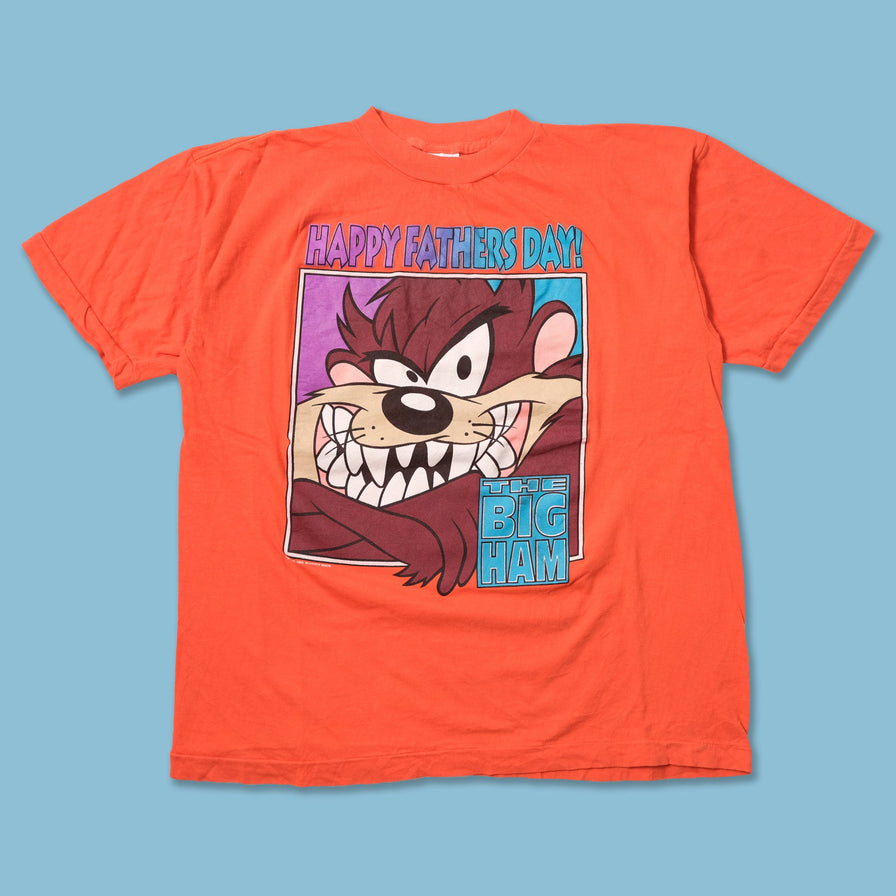 Vintage Taz Fathers Day T-Shirt Large