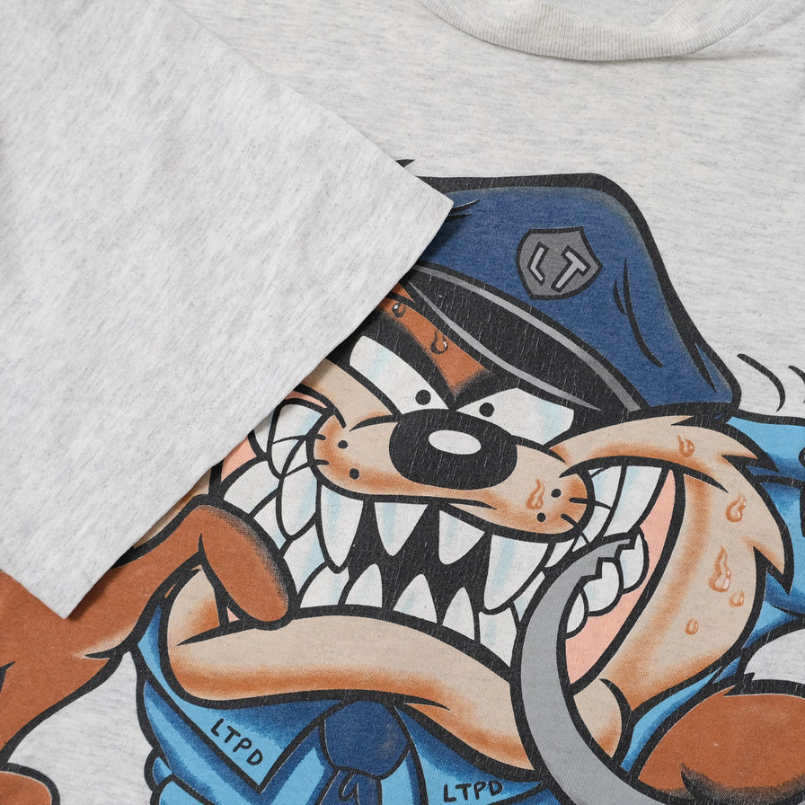 Vintage 1994 Taz Police Officer T-Shirt XLarge