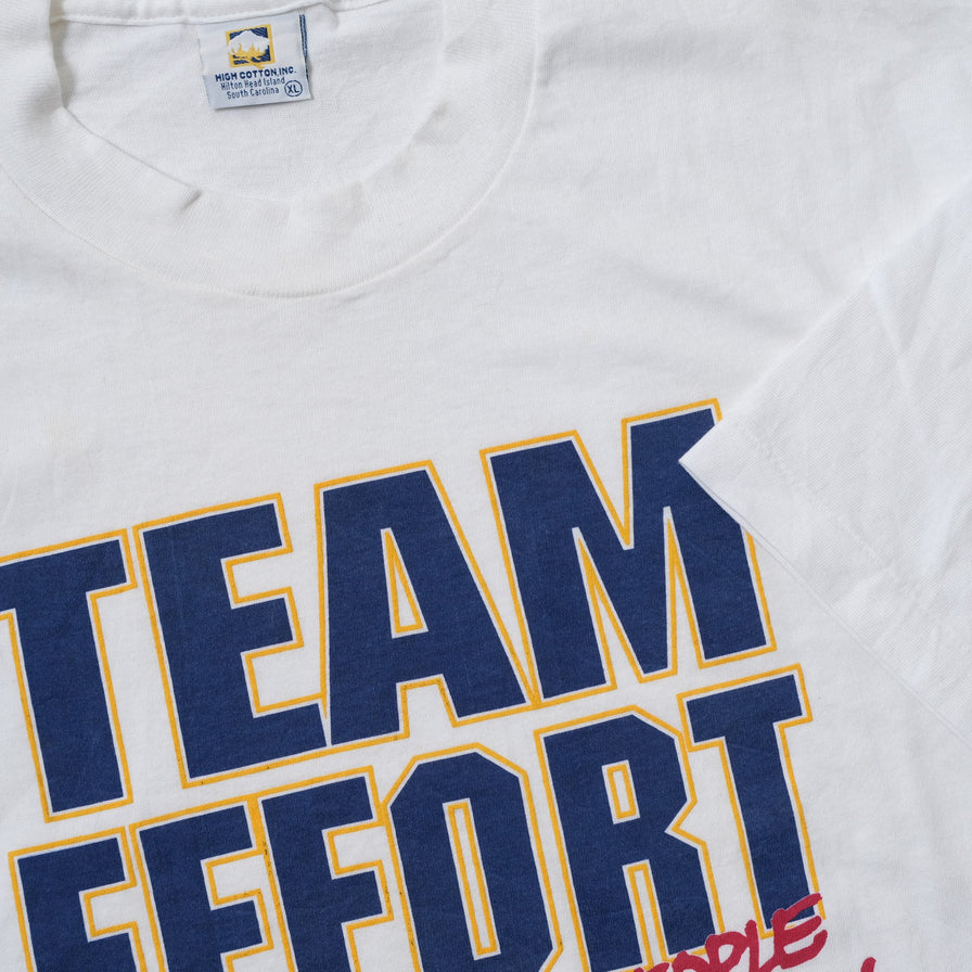 Vintage Team Effort T-Shirt XLarge