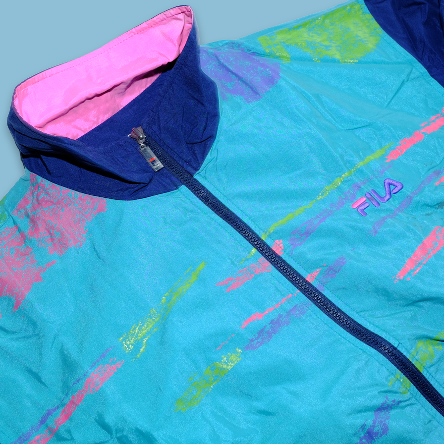 Vintage Fila Trackjacket Medium - Double Double Vintage
