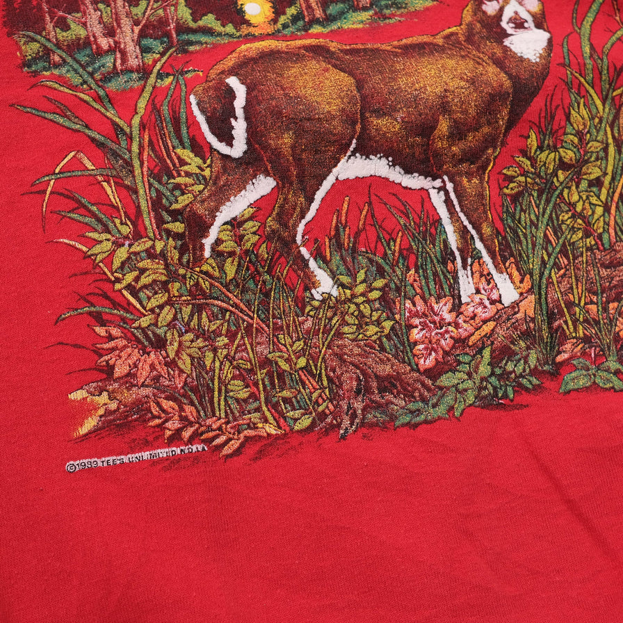 Vintage Deer Texas Sweater Medium