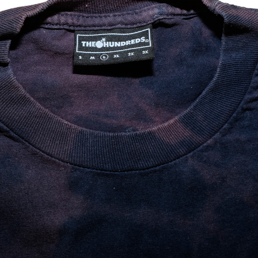 The Hundreds Debate T-Shirt Bleach Large - Double Double Vintage