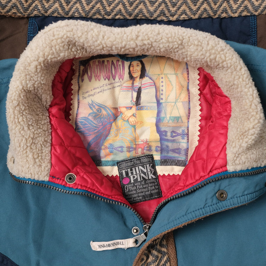 Vintage Think Pink Anorak Medium