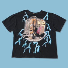 Vintage American Thunder Born Country T-Shirt Large / XLarge