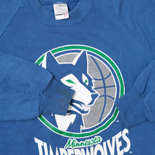 Vintage Minnesota Timberwolves Sweater Large