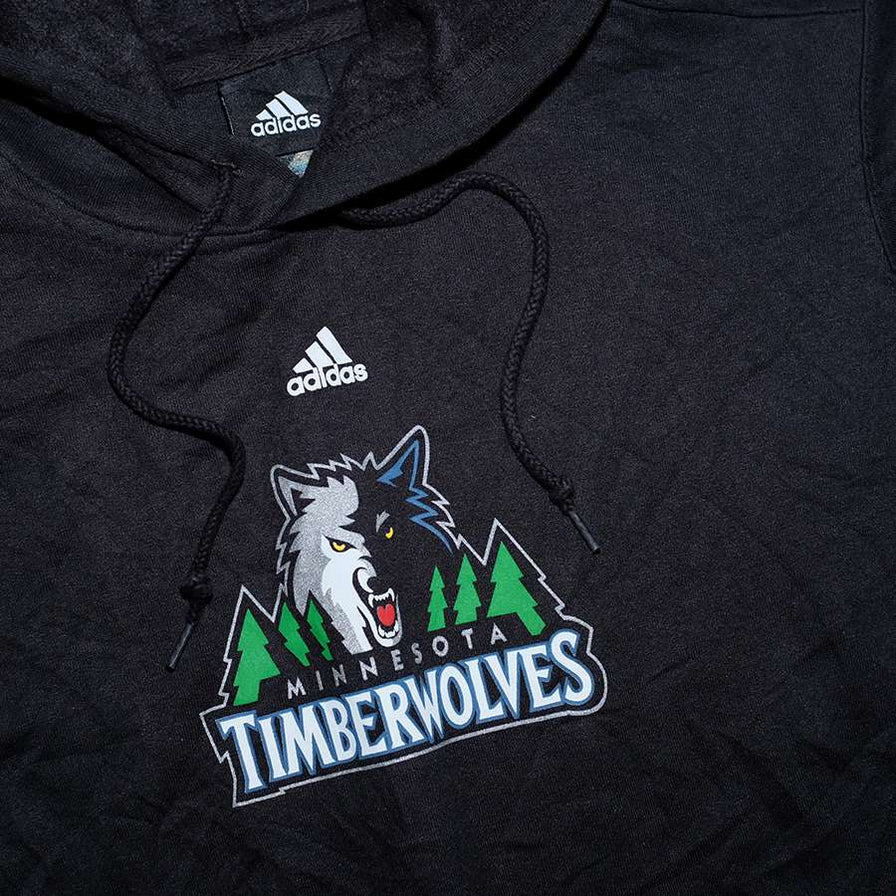 Vintage adidas Minnesota Timberwolves Hoody Medium