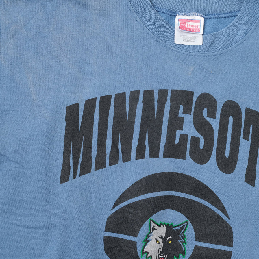 Vintage Minnesota Timberwolves Sweater Medium