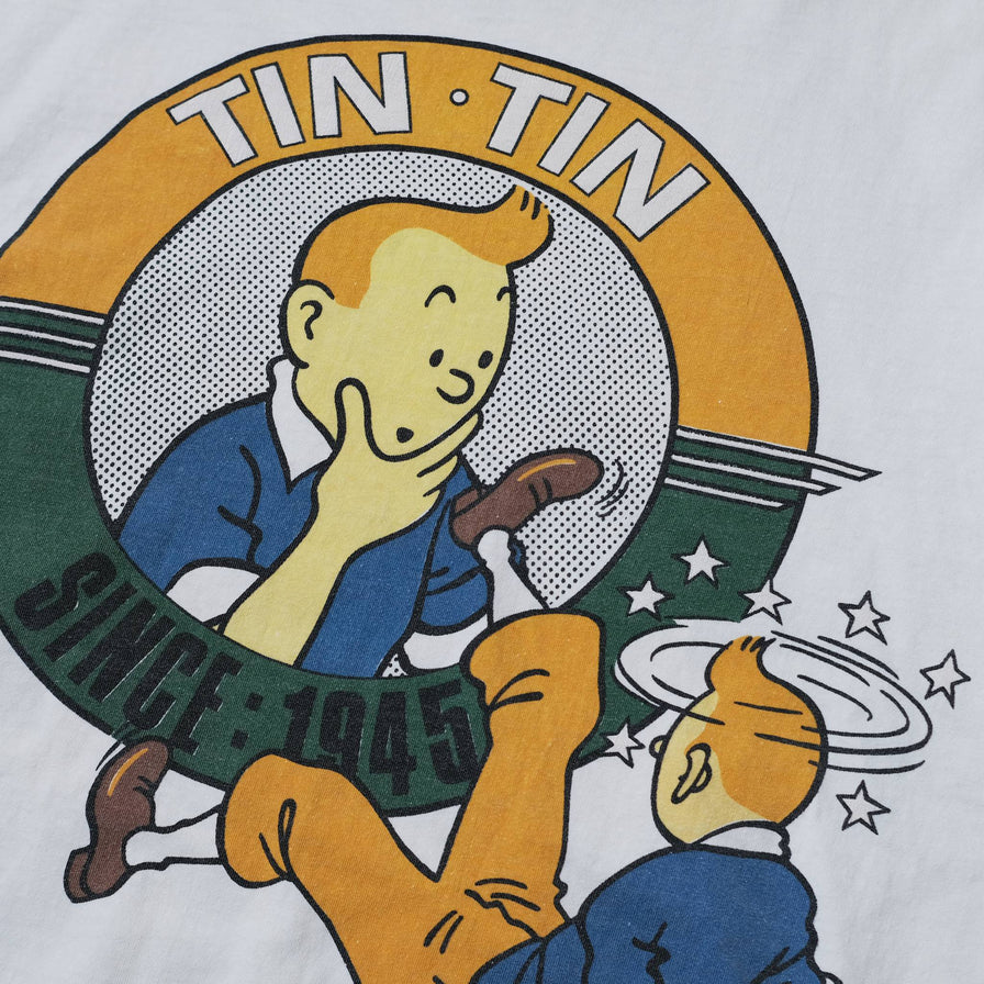 Vintage Tin Tin T-Shirt Large / XLarge
