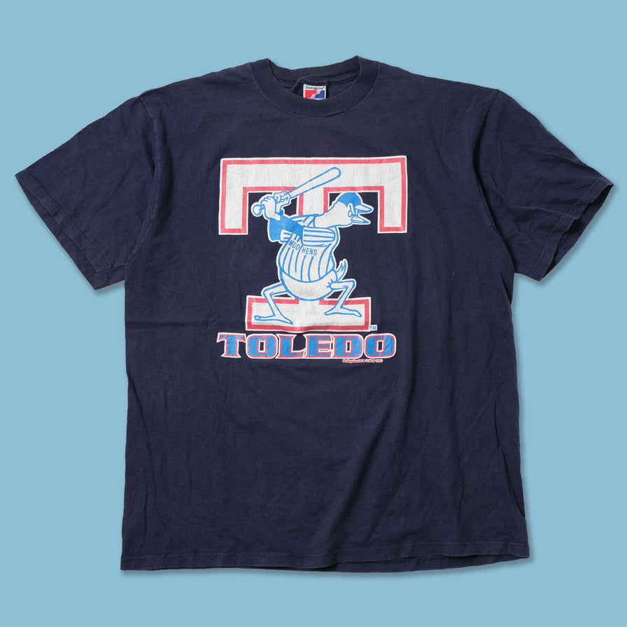 Vintage 1993 Toledo Mudhens T-Shirt XLarge