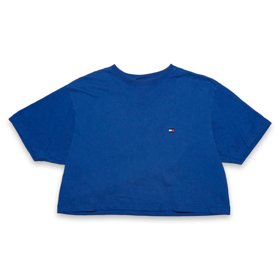 Vintage Tommy Hilfiger Cropped T-Shirt Small / Medium - Double Double Vintage