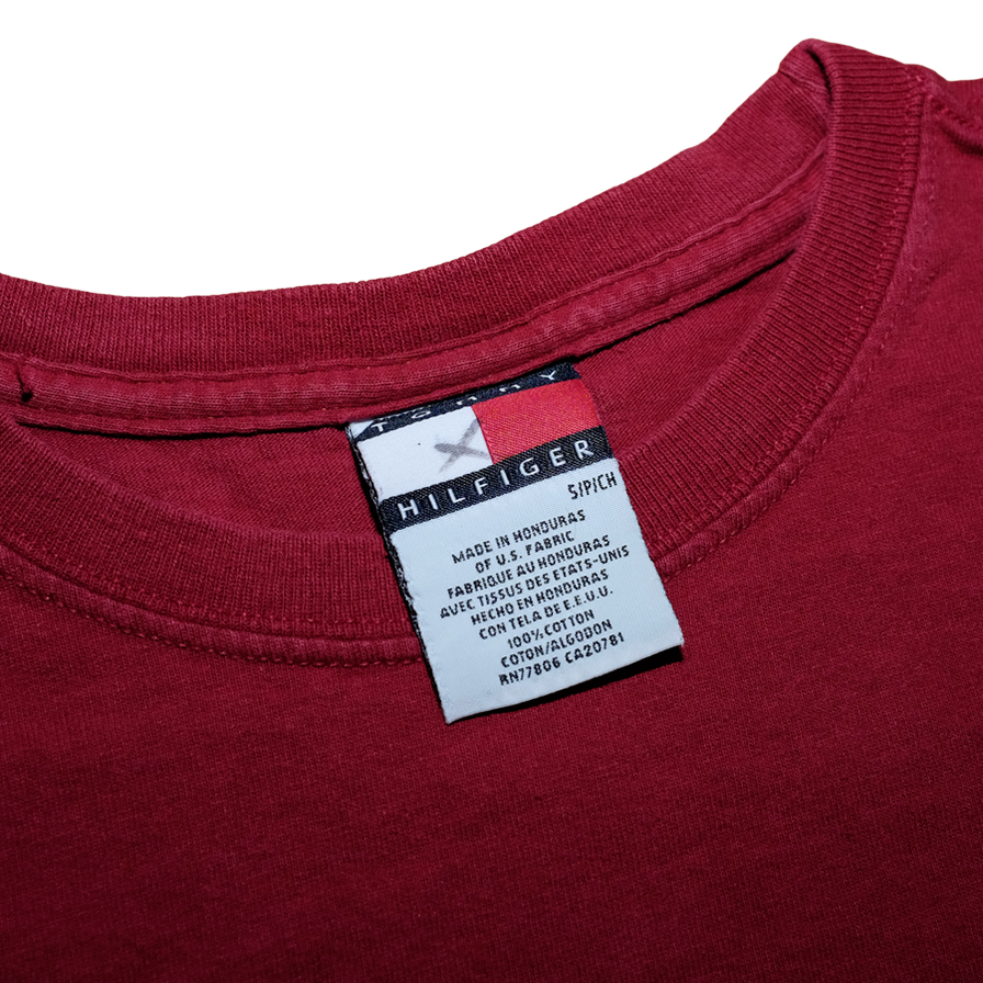 Vintage Tommy Hilfiger Cropped T-Shirt Small / Medium - Double Double Vintage