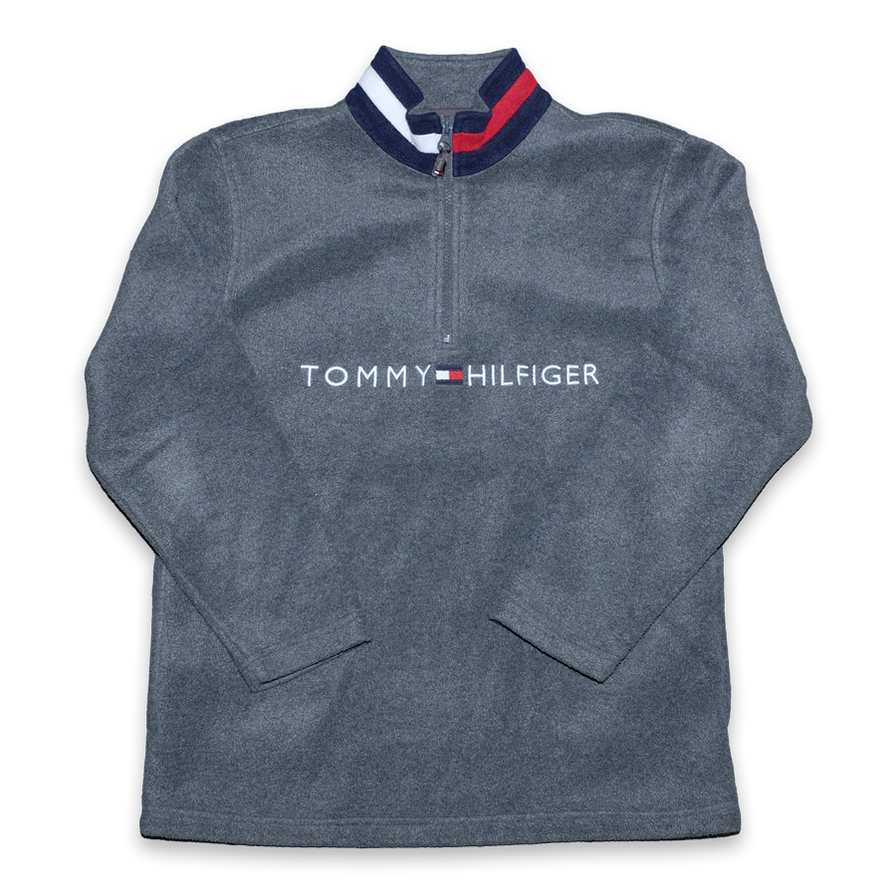 Vintage Tommy Hilfiger Q-Zip Fleece Medium - Double Double Vintage