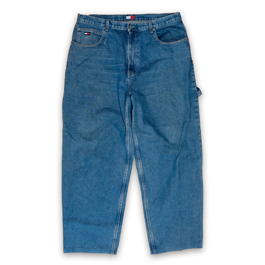 Vintage Tommy Hilfiger Baggy Jeans 36/32 - Double Double Vintage