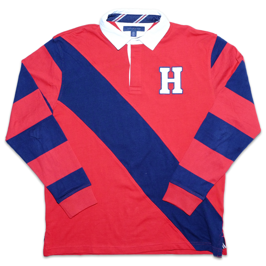 Tommy Hilfiger Long Polo Large / XLarge - Double Double Vintage