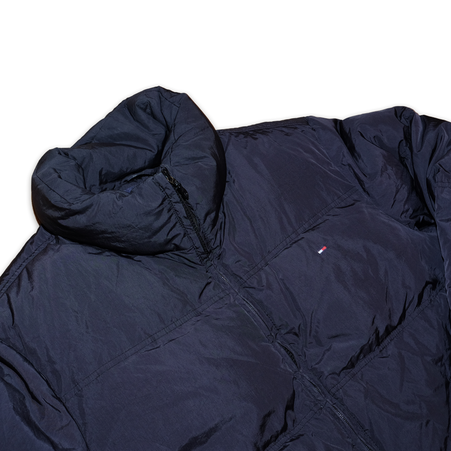 Tommy Hilfiger Puffer Jacket Medium - Double Double Vintage