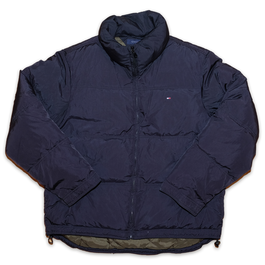 Tommy Hilfiger Puffer Jacket Medium - Double Double Vintage