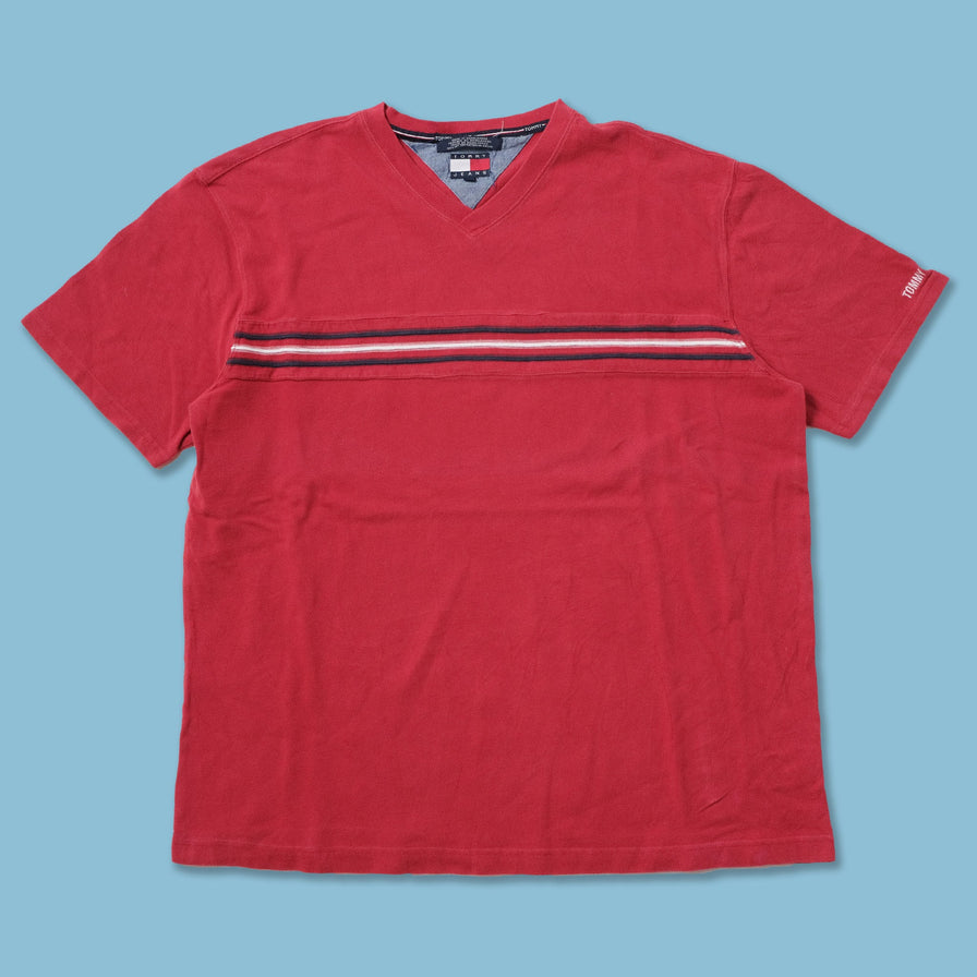 Vintage Tommy Jeans V-Neck T-Shirt XLarge
