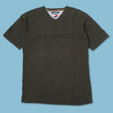 Vintage Tommy Hilfiger V-Neck T-Shirt XLarge