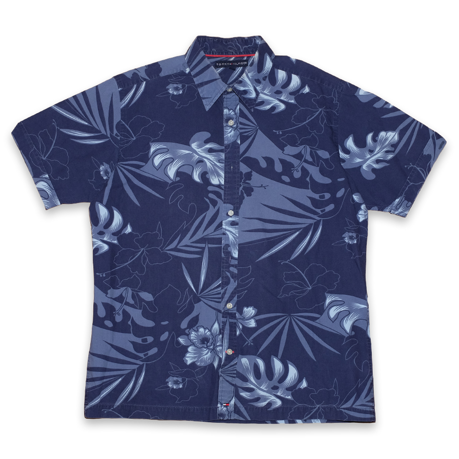 Vintage Tommy Hilfiger Floral Shirt Large - Double Double Vintage