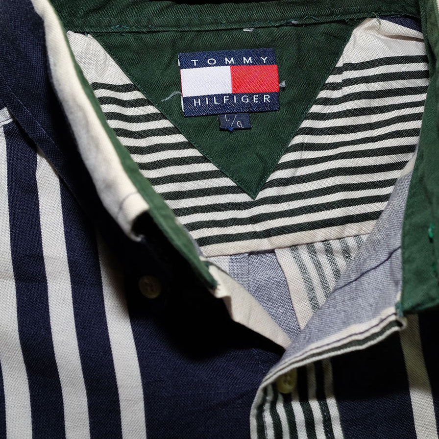 Vintage Tommy Hilfiger Crest Shirt XLarge - Double Double Vintage