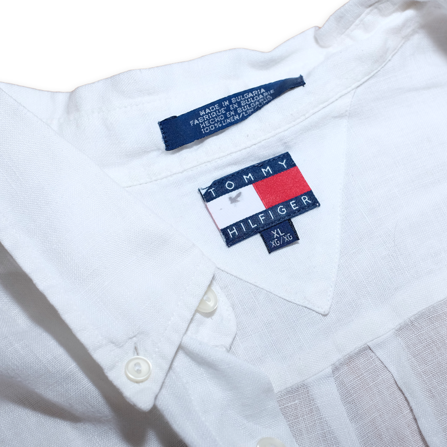 Vintage Tommy Hilfiger Short Sleeve Shirt XLarge - Double Double Vintage