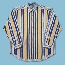 Vintage Tommy Hilfiger Crest Logo Shirt Large / XLarge
