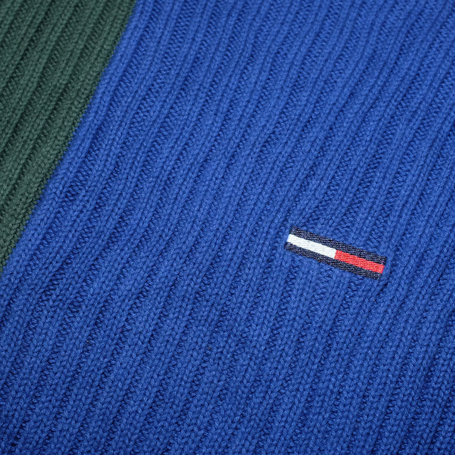 Vintage Tommy Hilfiger Two Tone Sweater XLarge - Double Double Vintage