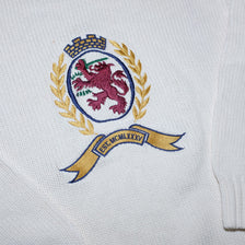 Vintage Tommy Hilfiger Crest Knit Sweater Medium - Double Double Vintage