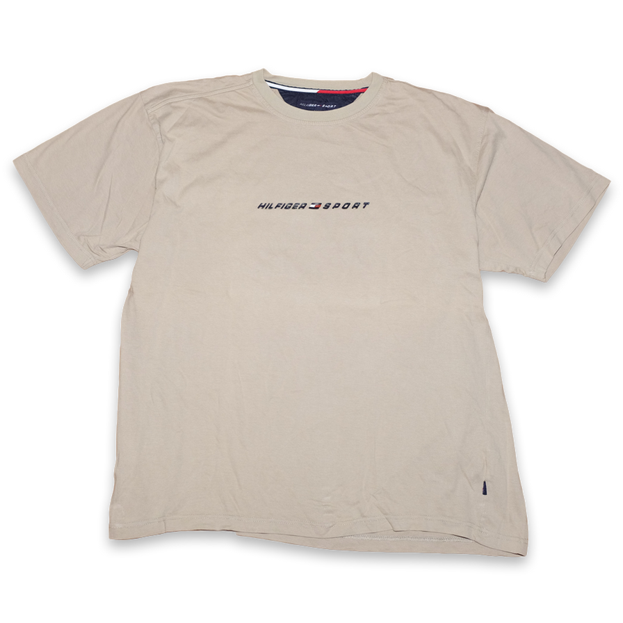 Vintage Hilfiger Sport T-Shirt Medium / Large - Double Double Vintage