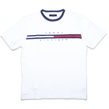 Tommy Hilfiger T-Shirt Large - Double Double Vintage