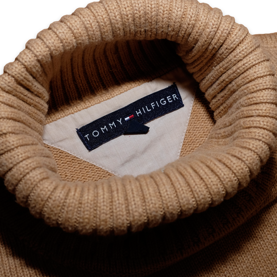 Vintage Tommy Hilfiger Turtleneck Sweatshirt Large / XLarge - Double Double Vintage