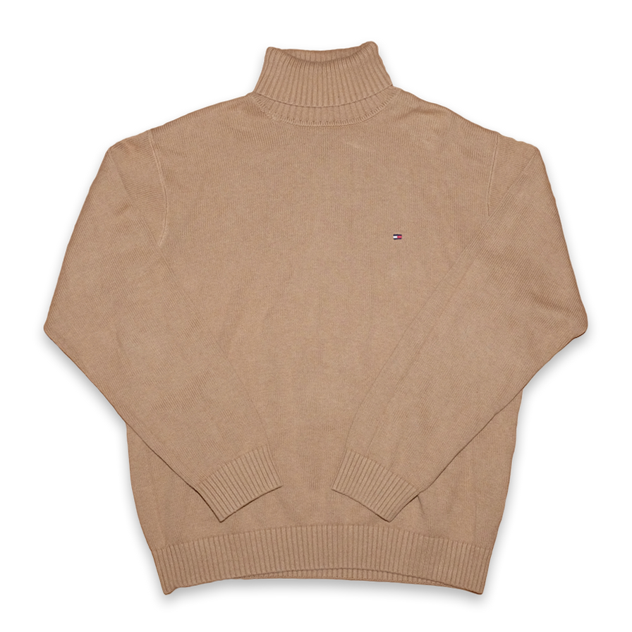 Vintage Tommy Hilfiger Turtleneck Sweatshirt Large / XLarge - Double Double Vintage