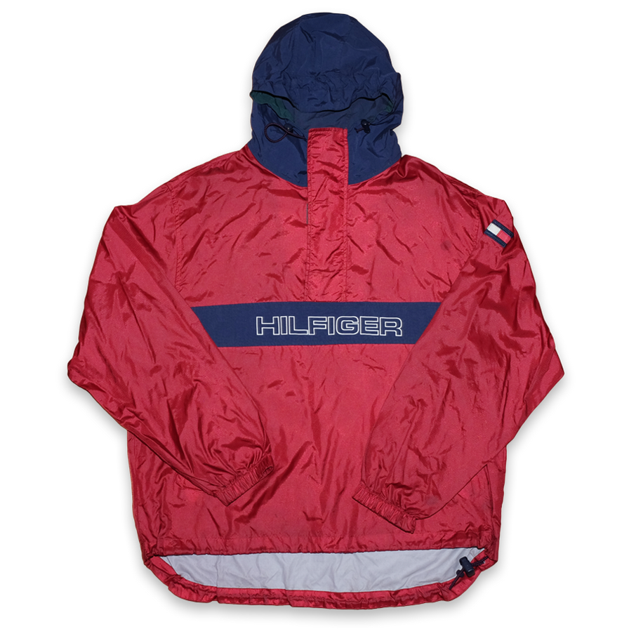 Vintage Tommy Hilfiger Windbreaker XLarge - Double Double Vintage
