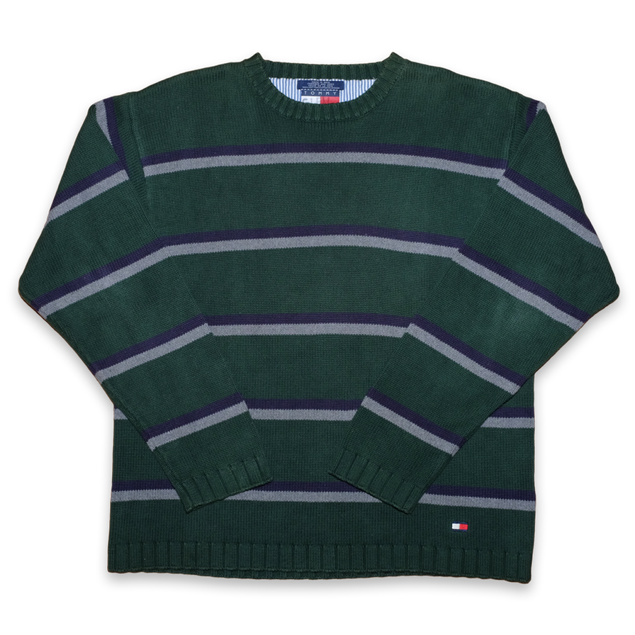 Vintage Tommy Hilfiger Sweatshirt Large - Double Double Vintage